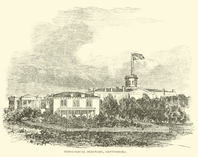 Teologinen seminaari, Gettysburg, heinäkuu 1863 tekijältä American School