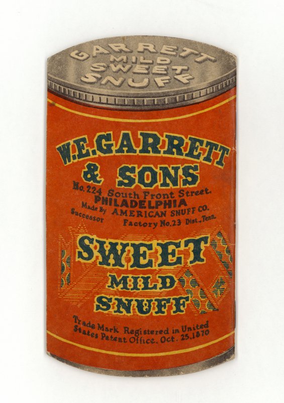 Tin Sweet Mild Snuff tekijältä American School