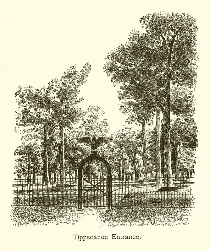 Tippecanoe Entrance, kenraali William Henry Harrison tekijältä American School