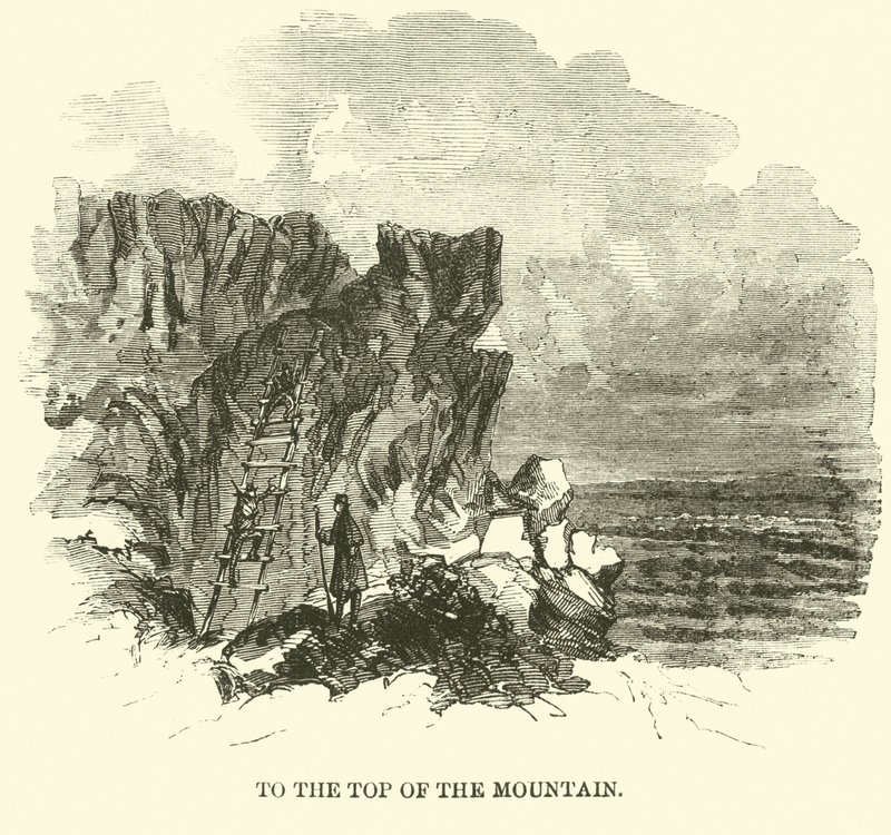 Vuoren huipulle marraskuussa 1863 tekijältä American School