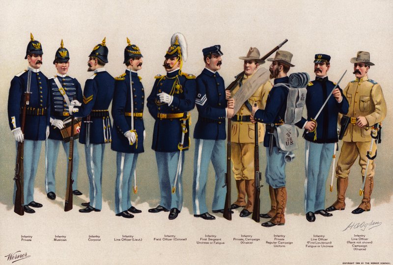 Yhdysvaltain armeija, univormut tekijältä American School