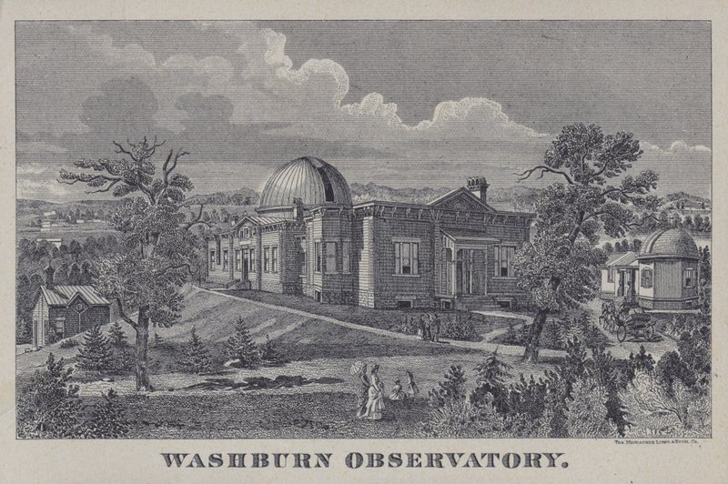 Washburn Observatory, Madison, Wisconsin, USA (litho) tekijältä American School