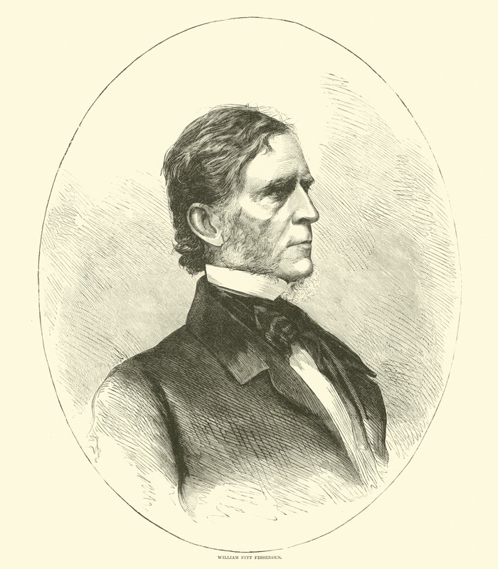 William Pitt Fessenden, huhtikuu 1865 tekijältä American School