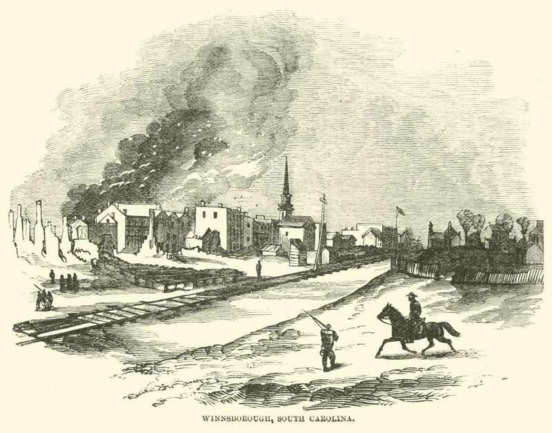 Winnsborough, Etelä-Carolina, helmikuu 1865 tekijältä American School
