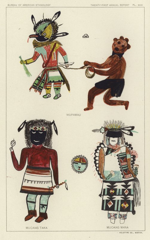 Wupamau, Mucaias Taka, Mucaias Mana (väriliitos). tekijältä American School