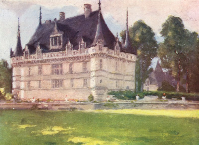 Azay-le-Rideau (värilitro) tekijältä Amy B. Atkinson