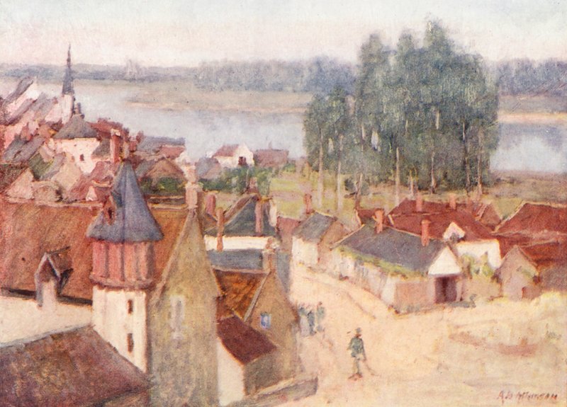 Chaumont-sur-Loire (värilitro) tekijältä Amy B. Atkinson