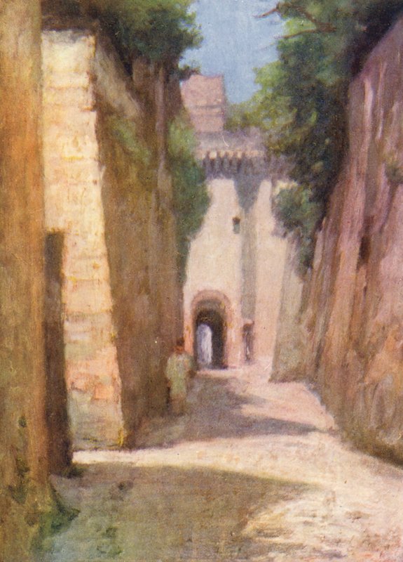 Rue Foulques Nerra, Loches (värilitro). tekijältä Amy B. Atkinson