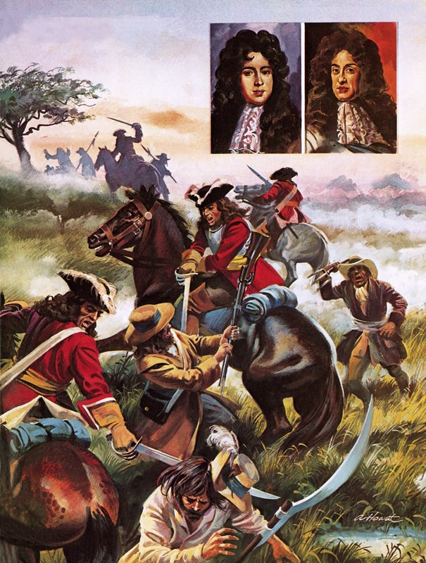 Sedgemoorin taistelu 1685 tekijältä Andrew Howat