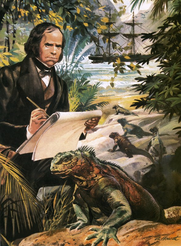 Charles Darwin Galapagossaarilla tekijältä Andrew Howat