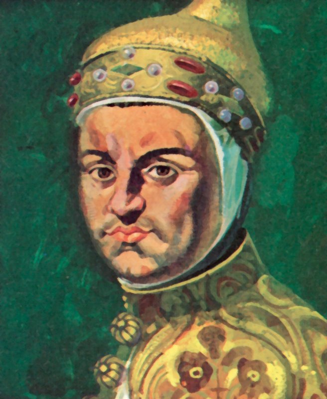 Enrico Dandolo, Venetsian dogi (värilitografia) tekijältä Andrew Howat