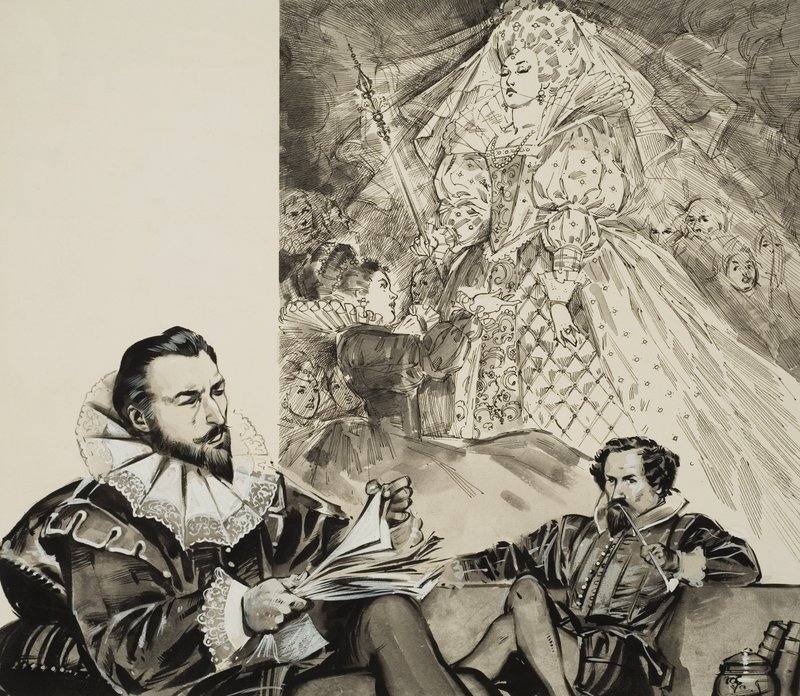 Faerie Queene (guassia paperille) tekijältä Angus McBride