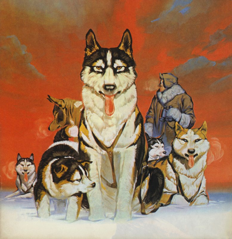 Huskyt (värilitro) tekijältä Angus McBride