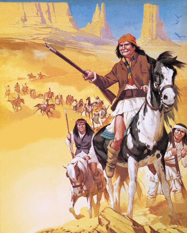 The Making of America: Apache Country! tekijältä Angus McBride
