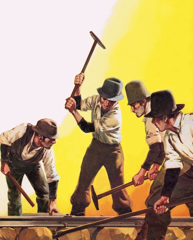 The Making of America: Työskentely rautatiellä tekijältä Angus McBride