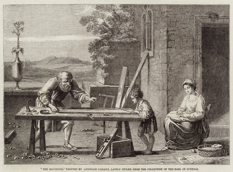 Raboteur tekijältä Annibale Carracci