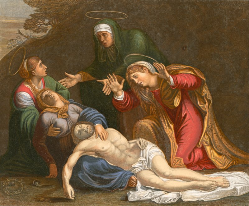 Kolme mariaa tekijältä Annibale Carracci