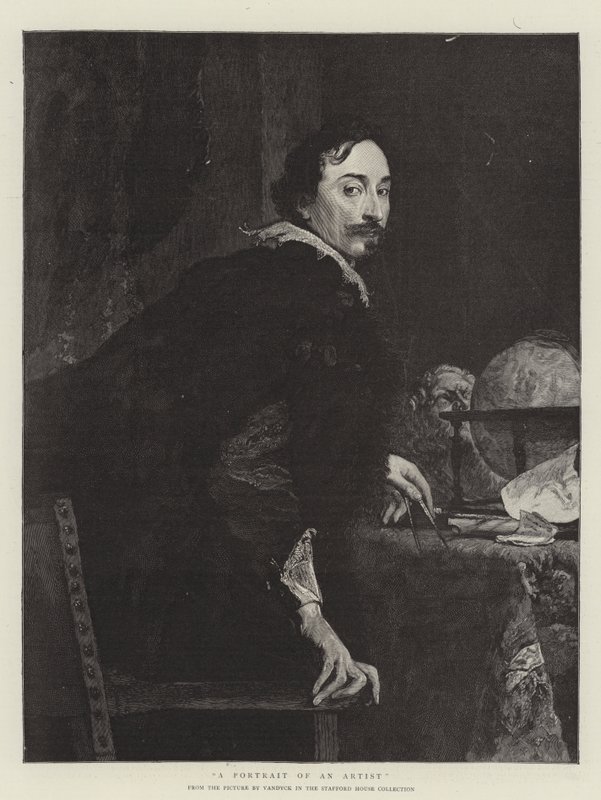 Taiteilijan muotokuva tekijältä Anthony van Dyck