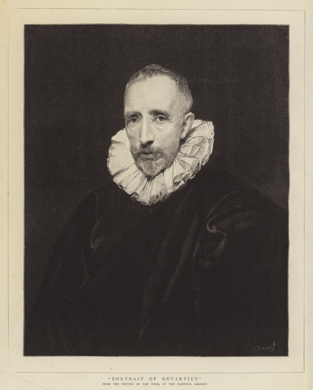 Gevartiuksen muotokuva tekijältä Anthony van Dyck