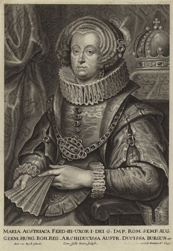 Itävallan arkkiherttuatar Marian muotokuva tekijältä Anthony van Dyck