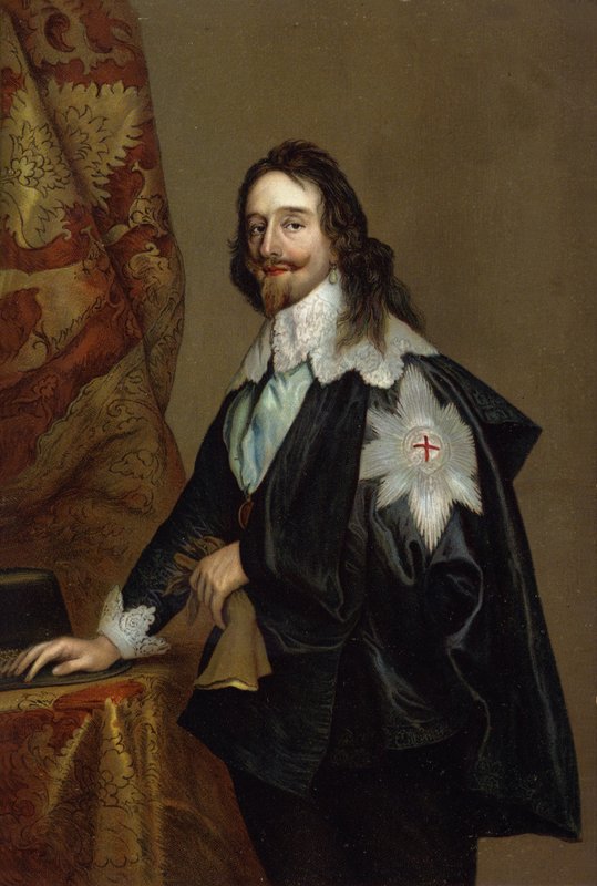 Kaarle I (kromoliitti) tekijältä Anthony van Dyck