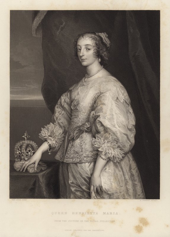 Henrietta Maria tekijältä Anthony van Dyck