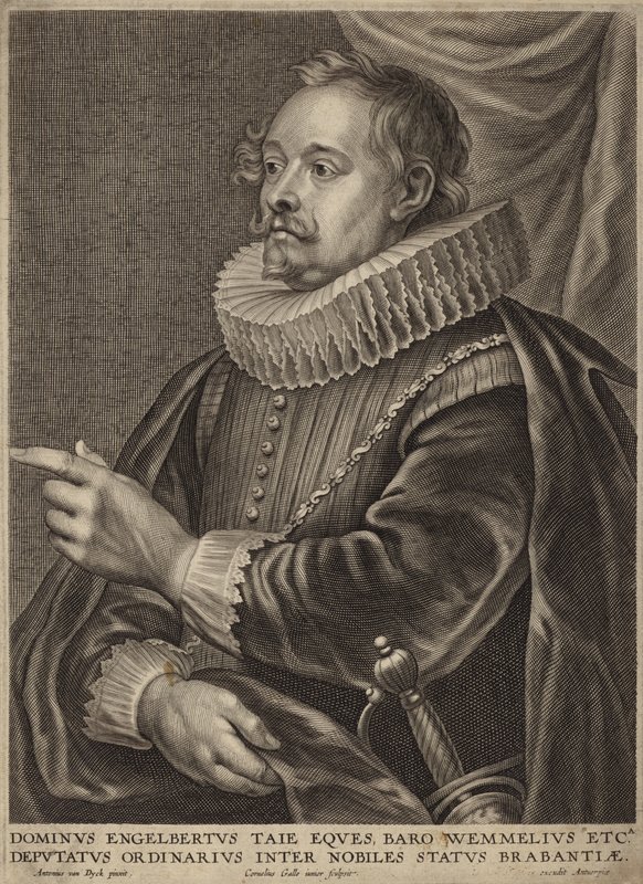 Engelbert Tayen muotokuva tekijältä Anthony van Dyck