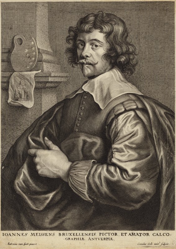 Jan Meyssensin muotokuva tekijältä Anthony van Dyck