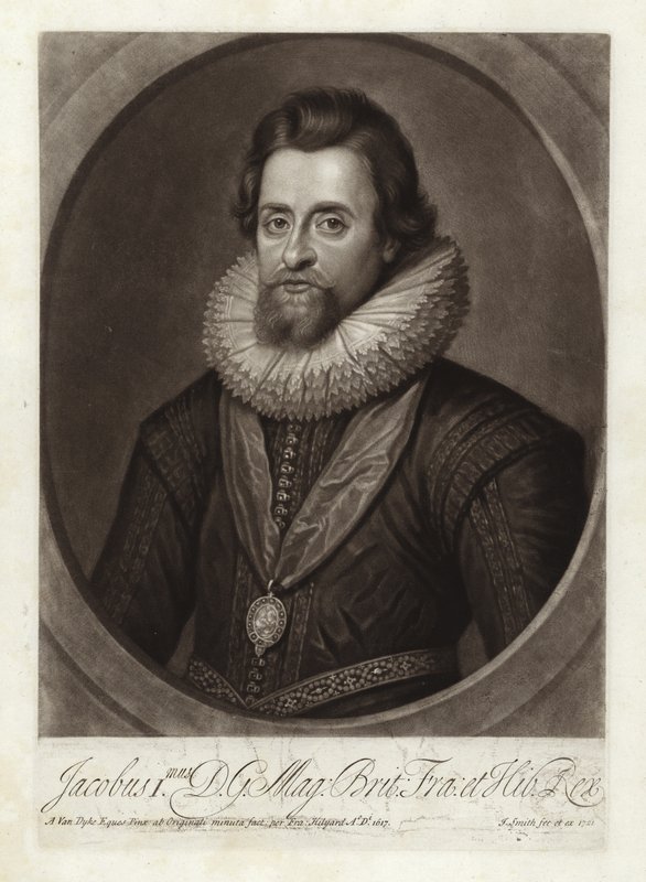Kuningas James I:n muotokuva tekijältä Anthony van Dyck