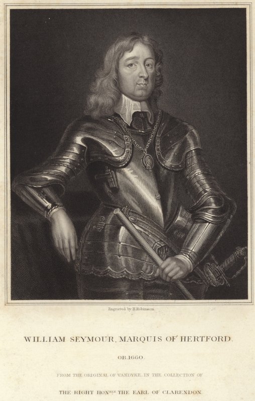 Somersetin herttuan Sir William Seymourin muotokuva tekijältä Anthony van Dyck