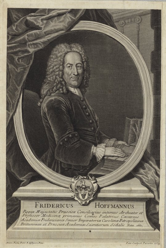 Friedrich Hoffmann tekijältä Antoine Pesne