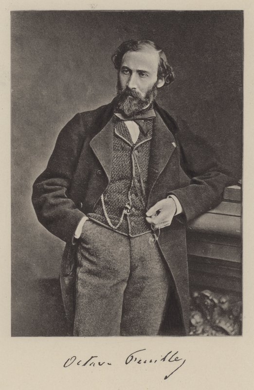 Octave Feuillet, ranskalainen kirjailija ja näytelmäkirjailija (m/w kuva) tekijältä Antoine Samuel Adam Salomon