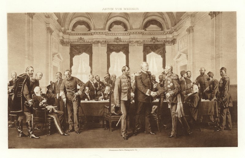 Berliinin kongressi 1878 (syväpaino) tekijältä Anton Alexander von Werner