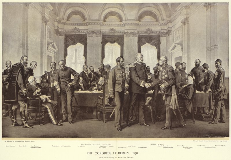 Kongressi Berliinissä tekijältä Anton Alexander von Werner