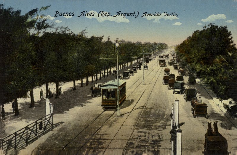 Avenida Vertiz, Buenos Aires, Argentiina (värillinen kuva) tekijältä Argentinian Photographer