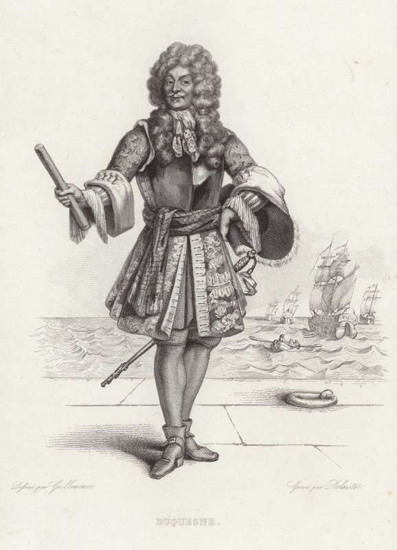 Abraham Duquesnen muotokuva tekijältä Armand Guilleminot