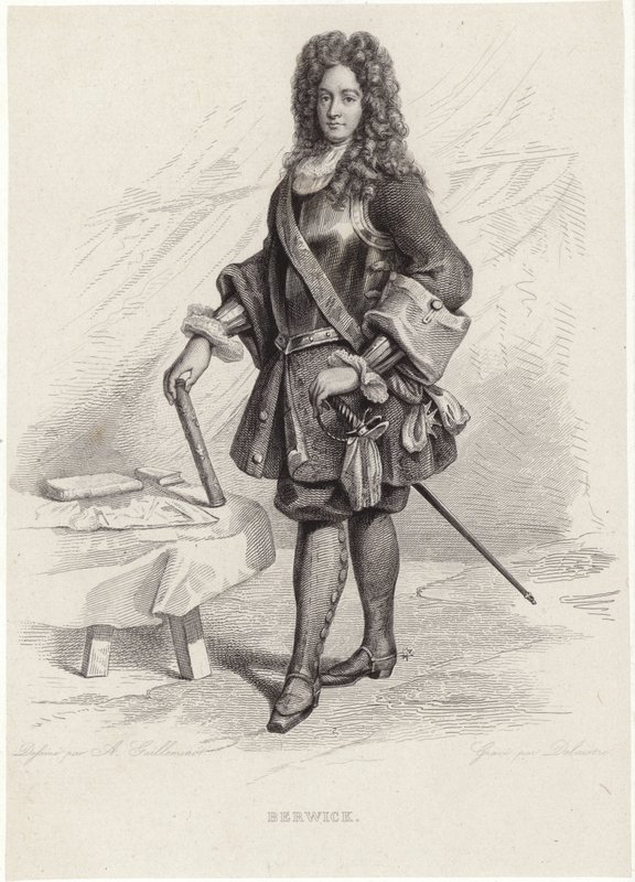 Berwickin herttuan James Fitzjamesin muotokuva tekijältä Armand Guilleminot