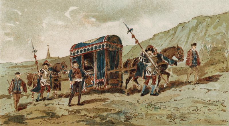 Hevospentue, Espanjan Alankomaat, 1500-luku tekijältä Armand Jean Heins