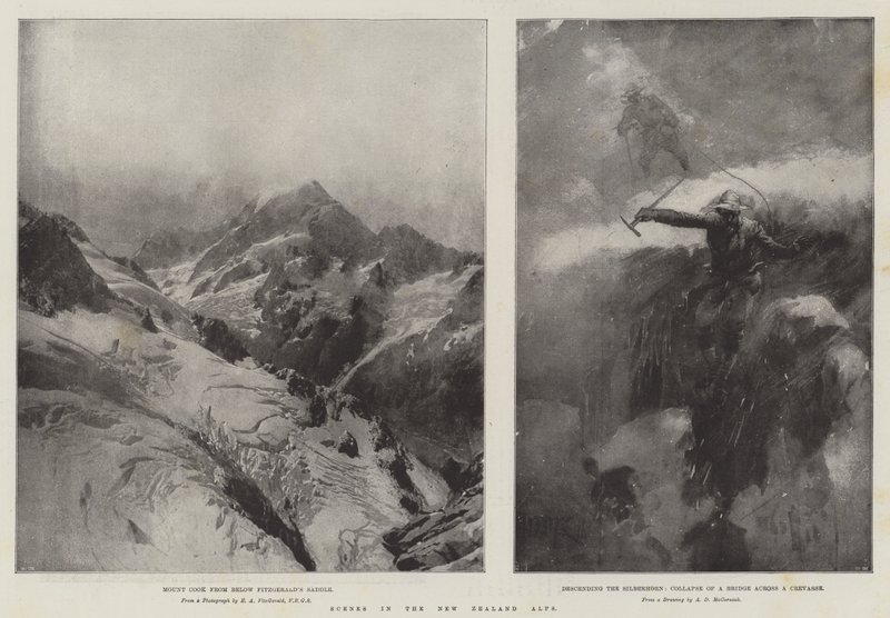 Kohtauksia Uuden-Seelannin Alpeilla tekijältä Arthur David McCormick