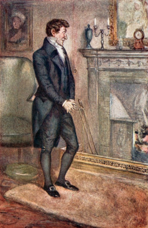 Kuvitus Jane Austenin kirjaan Emma tekijältä Arthur Wallis Mills