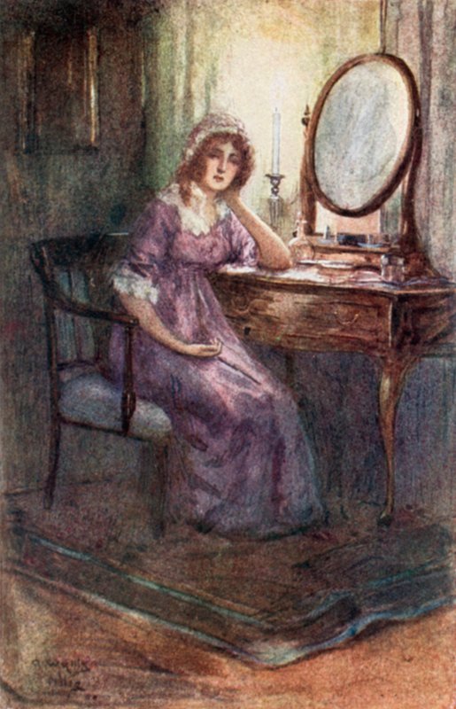 Kuvitus Jane Austenin kirjaan Emma tekijältä Arthur Wallis Mills
