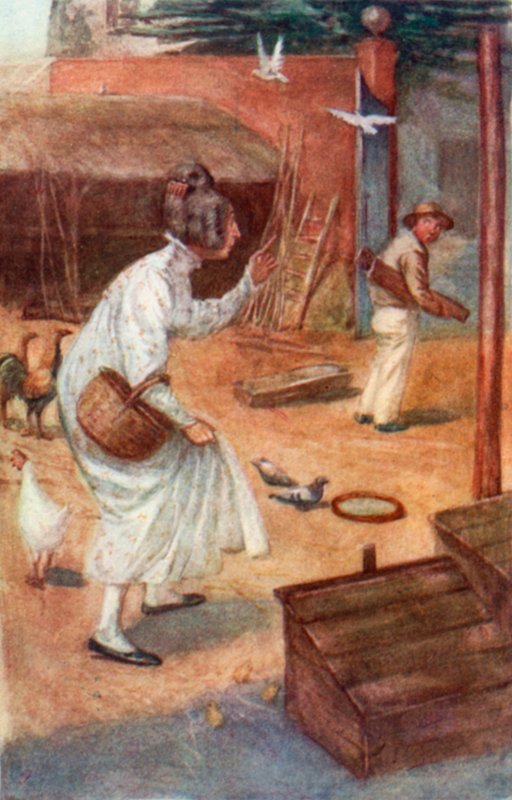 Kuvitus Jane Austenin Northanger Abbey -teokseen tekijältä Arthur Wallis Mills