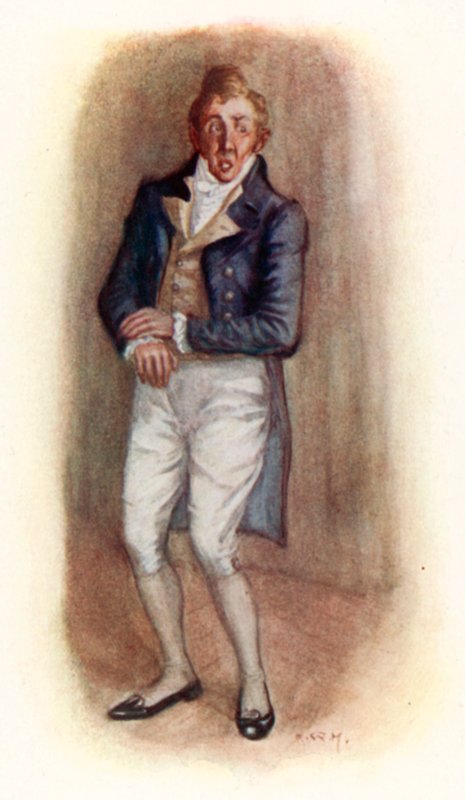 Kuvitus Jane Austenin Northanger Abbey -teokseen tekijältä Arthur Wallis Mills
