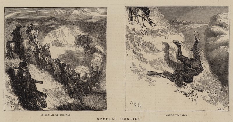 Puhvelin metsästys tekijältä Arthur Boyd Houghton