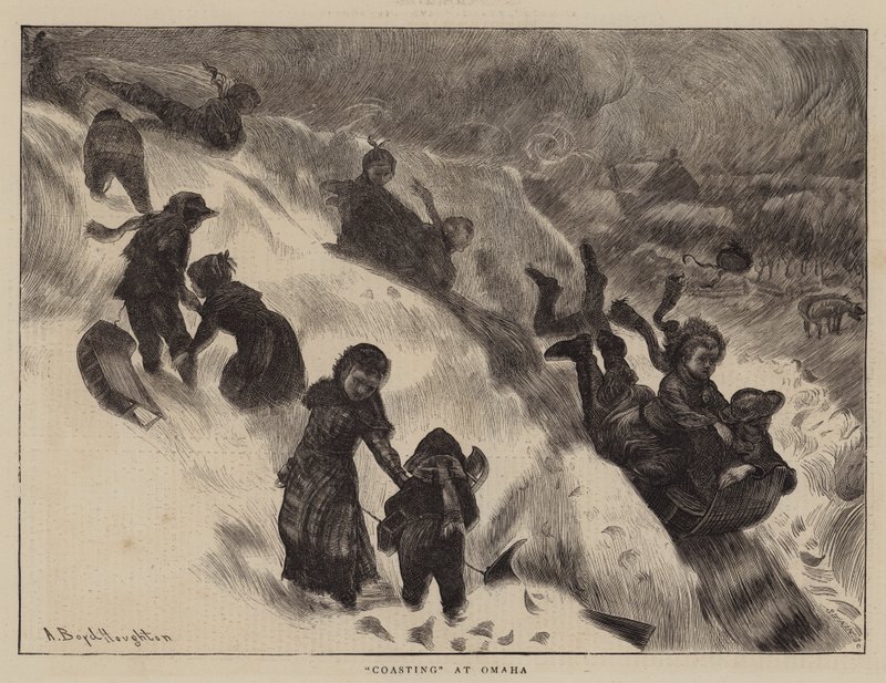 Rannikolla Omahassa tekijältä Arthur Boyd Houghton