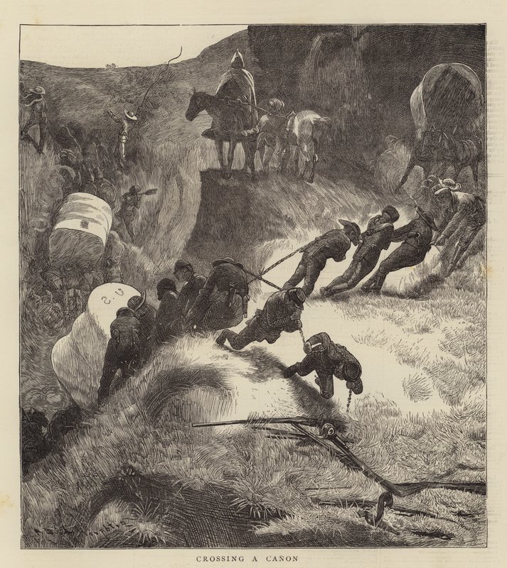 Luonnoksia Far Westissä tekijältä Arthur Boyd Houghton