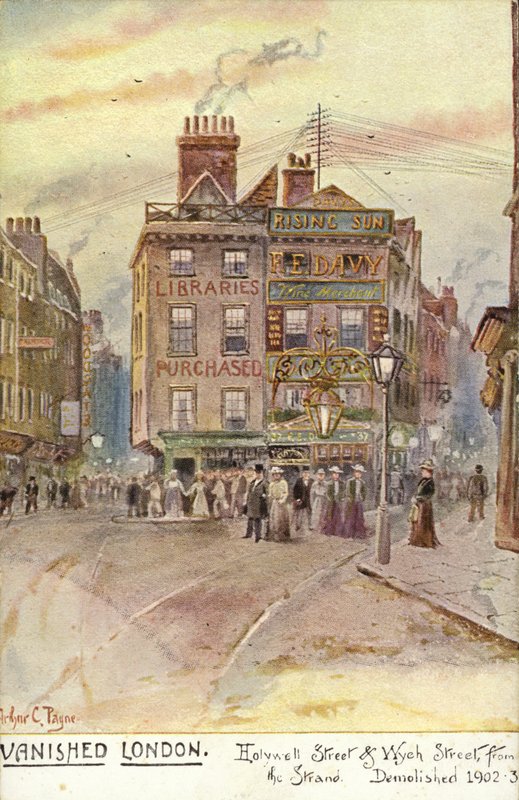 Kadonnut Lontoo - Holywell Street ja Wych Street, Strandista tekijältä Arthur Charles Payne