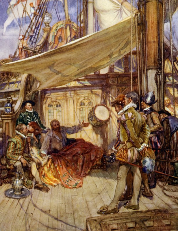 Draken rumpu (väri litho) tekijältä Arthur David McCormick
