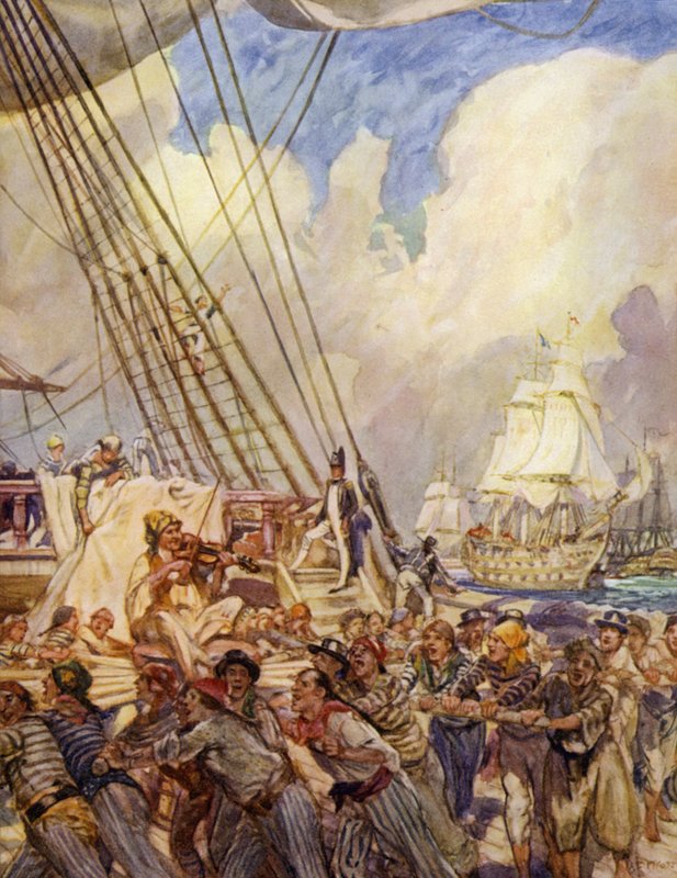 The Old Superb (väri litho) tekijältä Arthur David McCormick