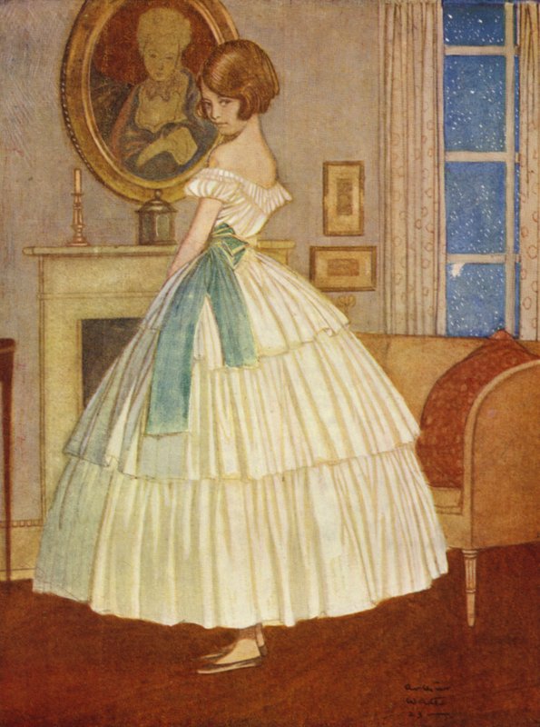 Millerin tytär (väri litho) tekijältä Arthur George Watts